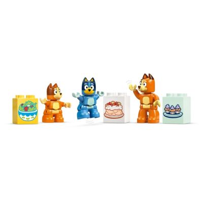 10. LEGO DUPLO Bluey 10459 Dom rodzinny Blue z grą pamięciową