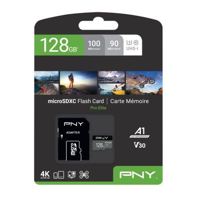 4. Karta pamięci PNY PRO Elite microSDXC 128GB