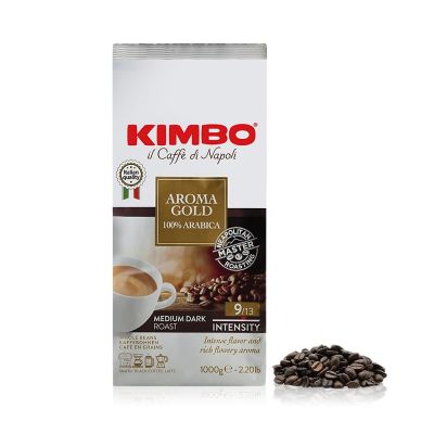 5. Kawa Kimbo Aroma Gold 1 kg, Ziarnista