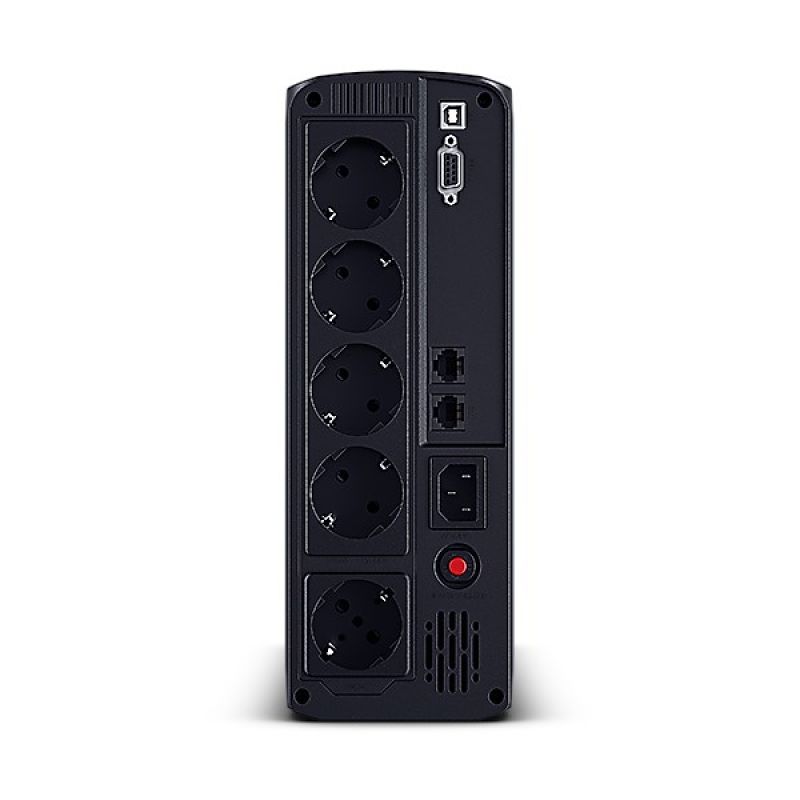 3. CyberPower VP1600ELCD zasilacz UPS Technologia line-interactive 1,6 kVA 960 W 5 x gniazdo sieciowe