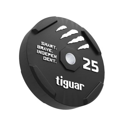 2. tiguar bumper gumowy czarny 25 kg