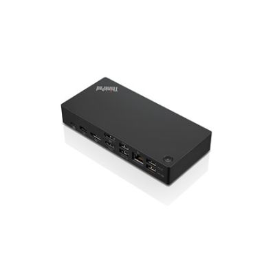 6. Lenovo Uniwersalna stacja dokująca ThinkPad USB-C UE Stacja dokująca Porty Ethernet LAN (RJ-45) 1 Ilość portów VGA (D-Sub) 1 Ilość DisplayPorts 2 Ilość portów USB 3.0 (3.1 Gen 1) Type-C 1 Ilość portów USB 3.0 (3.1 Gen 1) 3