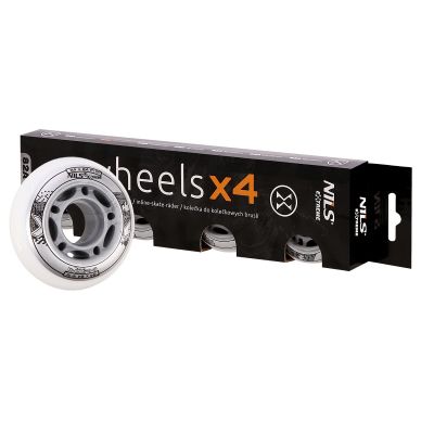 28. Kółka Nils Extreme PU 64x24 82A (4 szt.) 