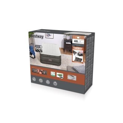 28. Bestway 69048 / 23 dmuchany materac Pojedynczy materac Szary, Biały Unisex