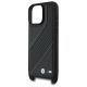 5. Etui BMW M Edition Carbon Stripe & Strap na iPhone 16 Pro Max - czarne