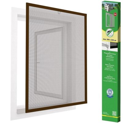 45. MOSKITIERA OKNO ALU 100X120 BRĄZ PLUS