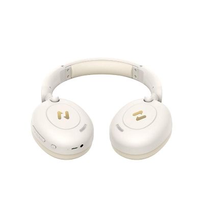 3. Słuchawki Bluetooth HAVIT H655BT PRO (beżowe)