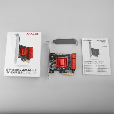 5. AXAGON PCES-SA6 Kontroler PCIe 6x wewn.