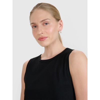 4. Top regular z nadrukiem damski 4F 4FWSS25TSLEF118-20S