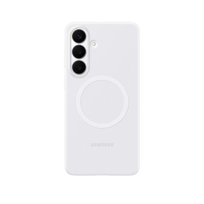 2. Etui Samsung Silicone Magnet Case na Samsung Galaxy S26+ kompatybilne z MagSafe - białe