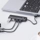 3. Hub USB-C Orico PAPW4A-C3 stacja dokująca 4x USB-A 3.0 - czarny