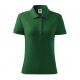 3. Koszulka polo Malfini Cotton W MLI-21306 zieleń butelkowa