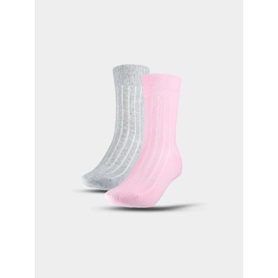 Skarpetki casual za kostkę (2-pack) damskie 4F 4FWSS25USOCF375-92S