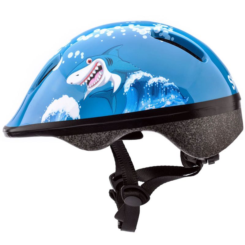10. Kask rowerowy Meteor KS06 Baby Shark roz S 48-52cm Jr 24829