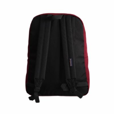5. Plecak młodzieżowy szkolny JanSport SuperBreak One 25L Bordowy - EK0A5BAGN621