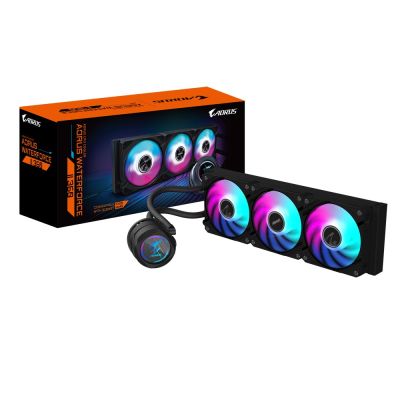 GIGABYTE AORUS WATERFORCE II 360 Procesor Chłodnica cieczy all-in-one 12 cm Czarny