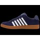 5. Sneakersy K-swiss COURT TIEBRK II SDE NAVAL ACADEMY/BRIGHT WHITE/GUM-M (09492-465-M)