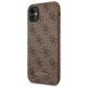 2. Etui Guess 4G Metal Gold Logo na iPhone 11 / Xr 6,1" - brązowe