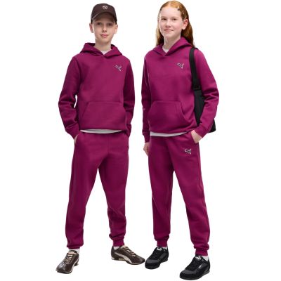 5. Spodnie dla dzieci Puma ESS Elevated fuksja 694702 41