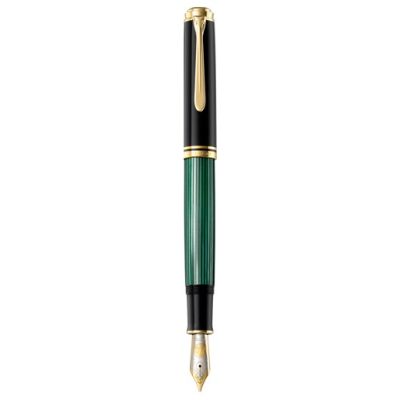 Pelikan Souverän 1000 wieczne pióro Czarny, Zielony 1 szt.