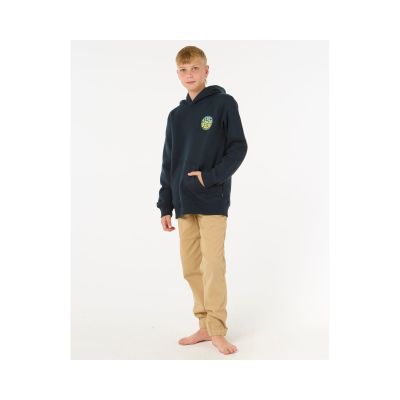 5. Bluza RIP CURL Wetsuit Icon Hood-Kid granatowy