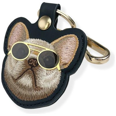 5. Etui Nimmy Glasses Cool Dog na lokalizator - czarne