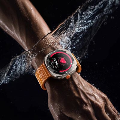6. Smartwach Joyroom Venture Series JR-FV2 sportowy z możliwością odbierania połączeń - pomarańczowy