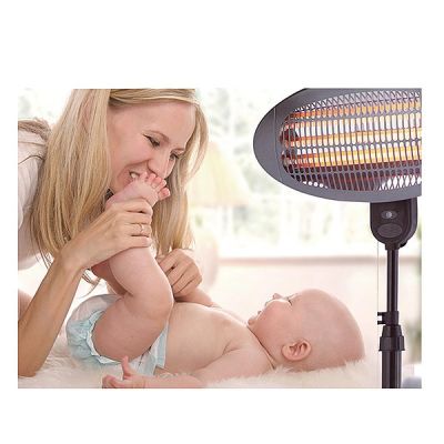 3. Olympia BS 55 Czarny 2000 W Podgrzewacz elektryczny na podczerwień
