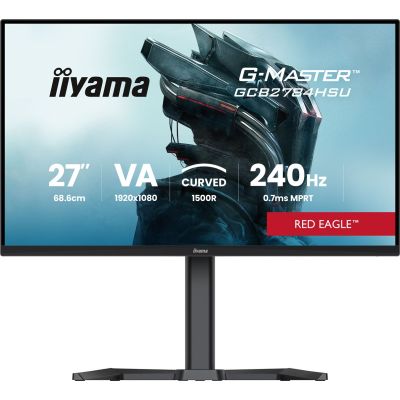 5. iiyama G-MASTER GCB2784HSU-B1 27" 240Hz monitor komputerowy 68,6 cm (27") 1920 x 1080 px Czarny