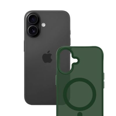 3. Etui 3mk Smoke MagCase na iPhone 17 - zielone-półprzezroczyste