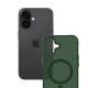 3. Etui 3mk Smoke MagCase na iPhone 17 - zielone-półprzezroczyste