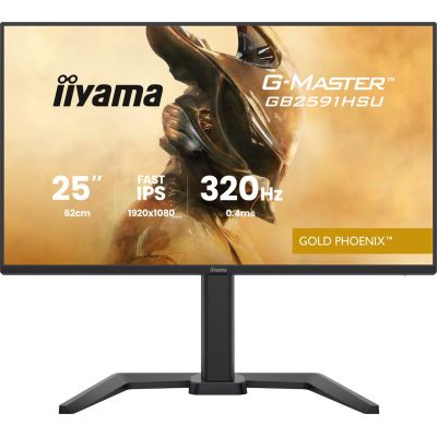 23. iiyama G-MASTER GB2591HSU-B1 monitor komputerowy 62,2 cm (24.5") 1920 x 1080 px Full HD LED Czarny