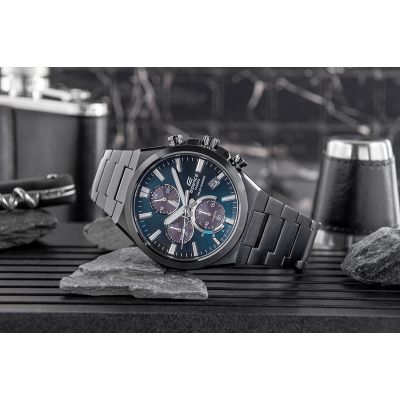5. Zegarek Męski CASIO EDIFICE Solar EFS-S630DC-2AVUEF + BOX