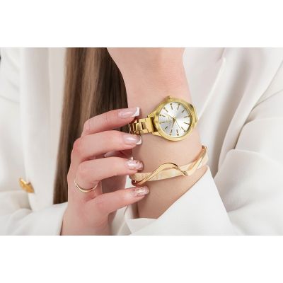 4. Zegarek Damski Giewont Sapphire Złoto Srebrny GW2720-B2