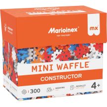 MARIOINEX Klocki Mini Waffle Konstruktor, 300 elementów