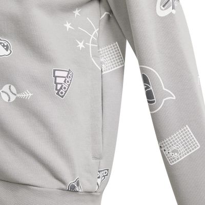 4. Bluza adidas Biuv Zip Hoodie Jr IS3755