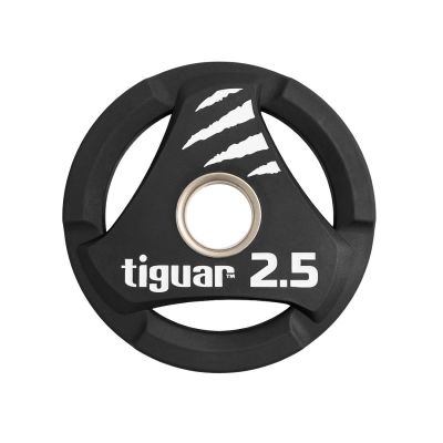 3. Talerz olimpijski tiguar PU 2,5 kg TI-WTPU00250