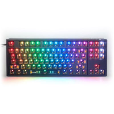2. Ducky One 3 Hot-Swap Barebone TKL klawiatura Gaming USB US English Czarny