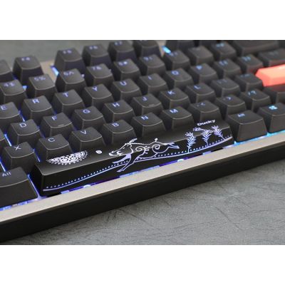 2. Ducky Shine 7 klawiatura Gaming USB Niemiecki Czarny