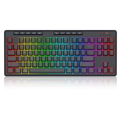 2. REDRAGON K516RGB-PRO SHIVA PRO 87 klawiatura USB + RF Wireless + Bluetooth Czarny