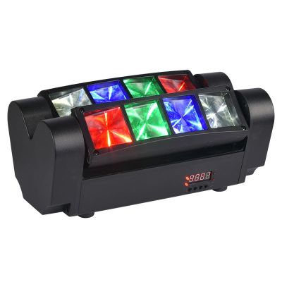 4. LIGHT4ME SPIDER MKII TURBO - Efekt LED 8x3W RGBW
