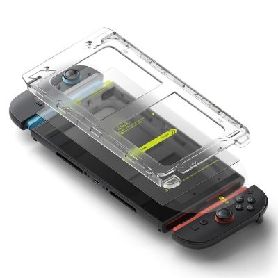 3. Szkło hartowane Ringke Easy Slide 2-pack na Nintendo Switch 2 - przezroczyste