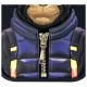 9. Etui Nimmy Cool&Cute 2.0 Monkey na iPhone 16 - czarne