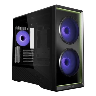 Lian Li Vector V150 INF mATX Gehäuse, Tempered Glass - schwarz