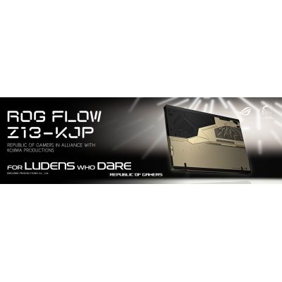 18. ASUS ROG Flow Z13-KJP GZ302EAC-RU178W AMD Ryzen AI Max+ 395 Hybryda (2w1) 34 cm (13.4") Ekran dotykowy WQXGA 128 GB LPDDR5x-SDRAM 1 TB SSD Wi-Fi 7 (802.11be) Windows 11 Home Niemiecki Czarny, Biały, Złoto