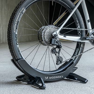 5. Stojak rowerowy Wozinsky WSR-02 serwisowy stabilny na koło roweru - czarny