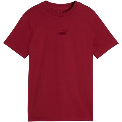 Koszulka dla dzieci Puma ESS Small No.1 Logo Centered Tee brązowa 692975 23