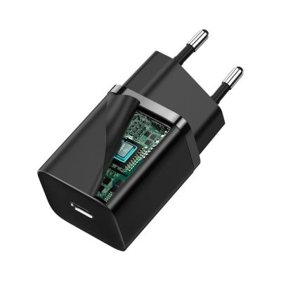 7. Baseus Super Si 1C szybka ładowarka USB Typ C 30W Power Delivery Quick Charge czarny (CCSUP-J01)