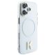 4. Etui Karl Lagerfeld IML K Head Logo MagSafe na iPhone 17 - przezroczyste