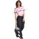 7. Koszulka damska adidas Juventus 26/27 Away Cropped Jersey różowo-czarna KB8842